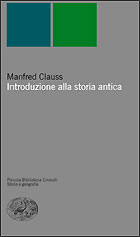 Copertina del libro Introduzione alla storia antica di Manfred Clauss