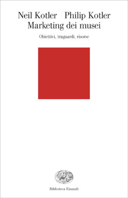 Copertina del libro Marketing dei musei di Neil Kotler, Philip Kotler