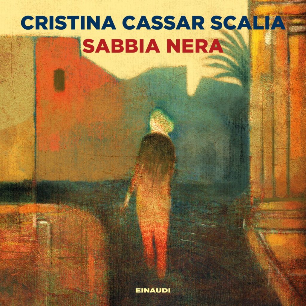 Copertina del libro Sabbia nera di Cristina Cassar Scalia
