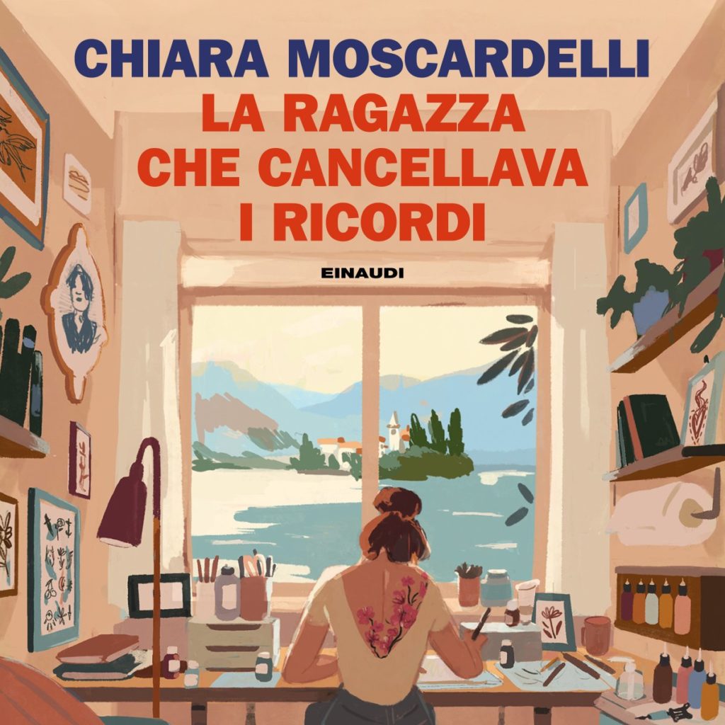 Copertina del libro La ragazza che cancellava i ricordi di Chiara Moscardelli
