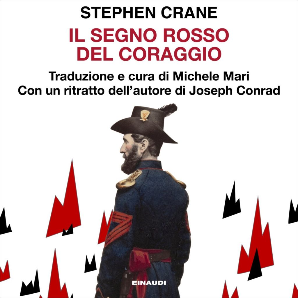 Copertina del libro Il segno rosso del coraggio di Stephen Crane