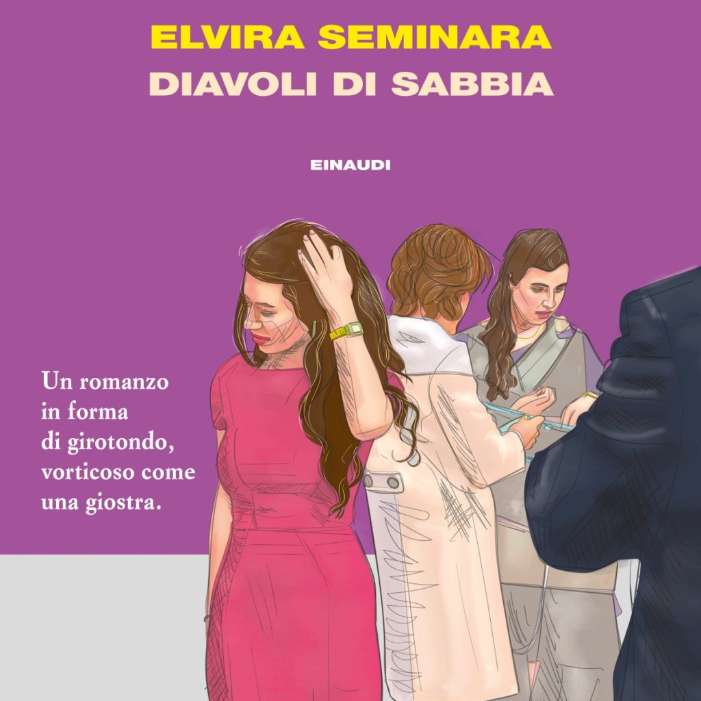 Copertina del libro Diavoli di sabbia di Elvira Seminara