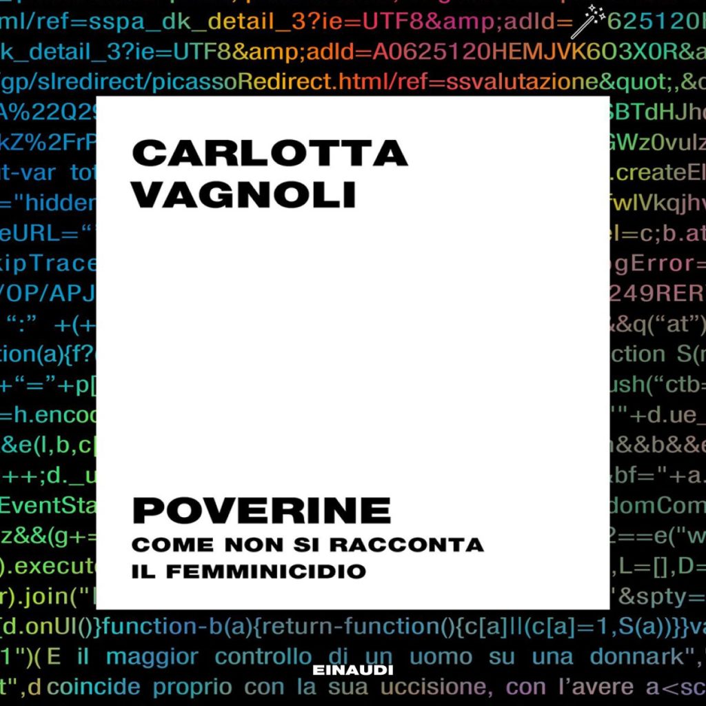 Copertina del libro Poverine di Carlotta Vagnoli