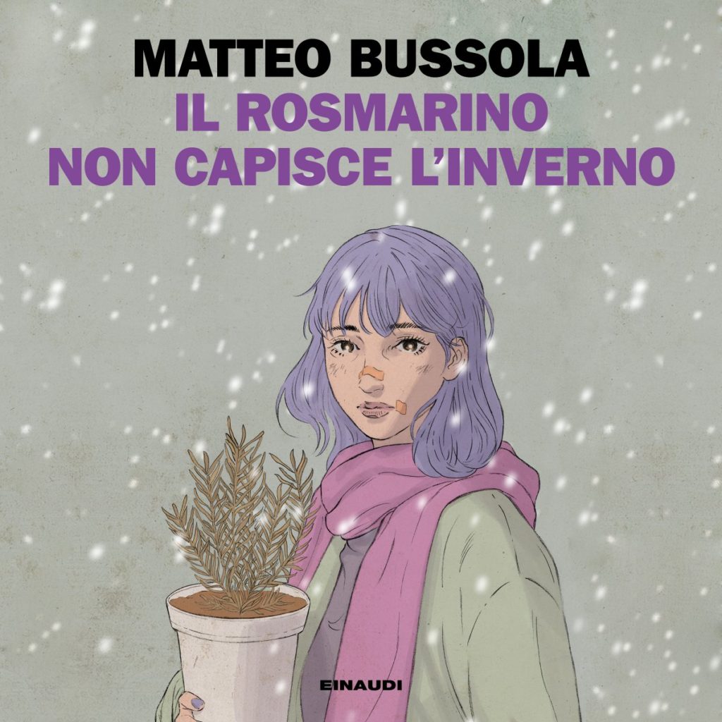 Copertina del libro Il rosmarino non capisce l’inverno di Matteo Bussola