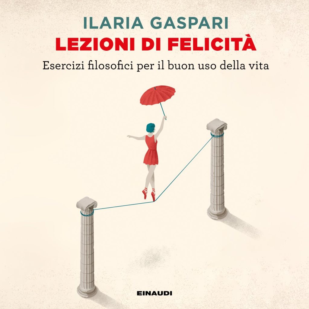 Copertina del libro Lezioni di felicità di Ilaria Gaspari