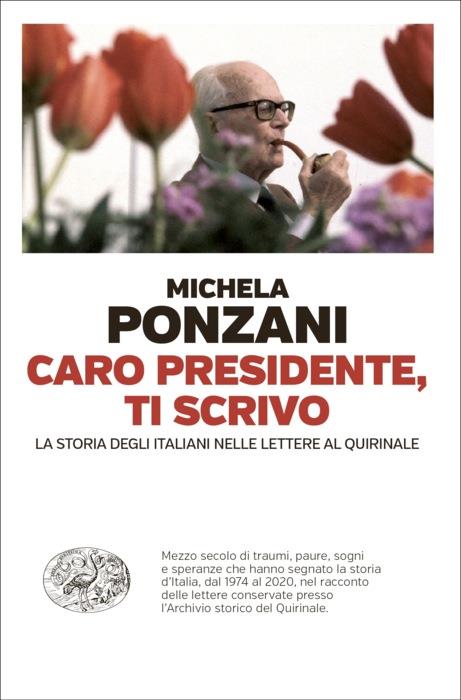 Copertina del libro Caro presidente, ti scrivo di Michela Ponzani