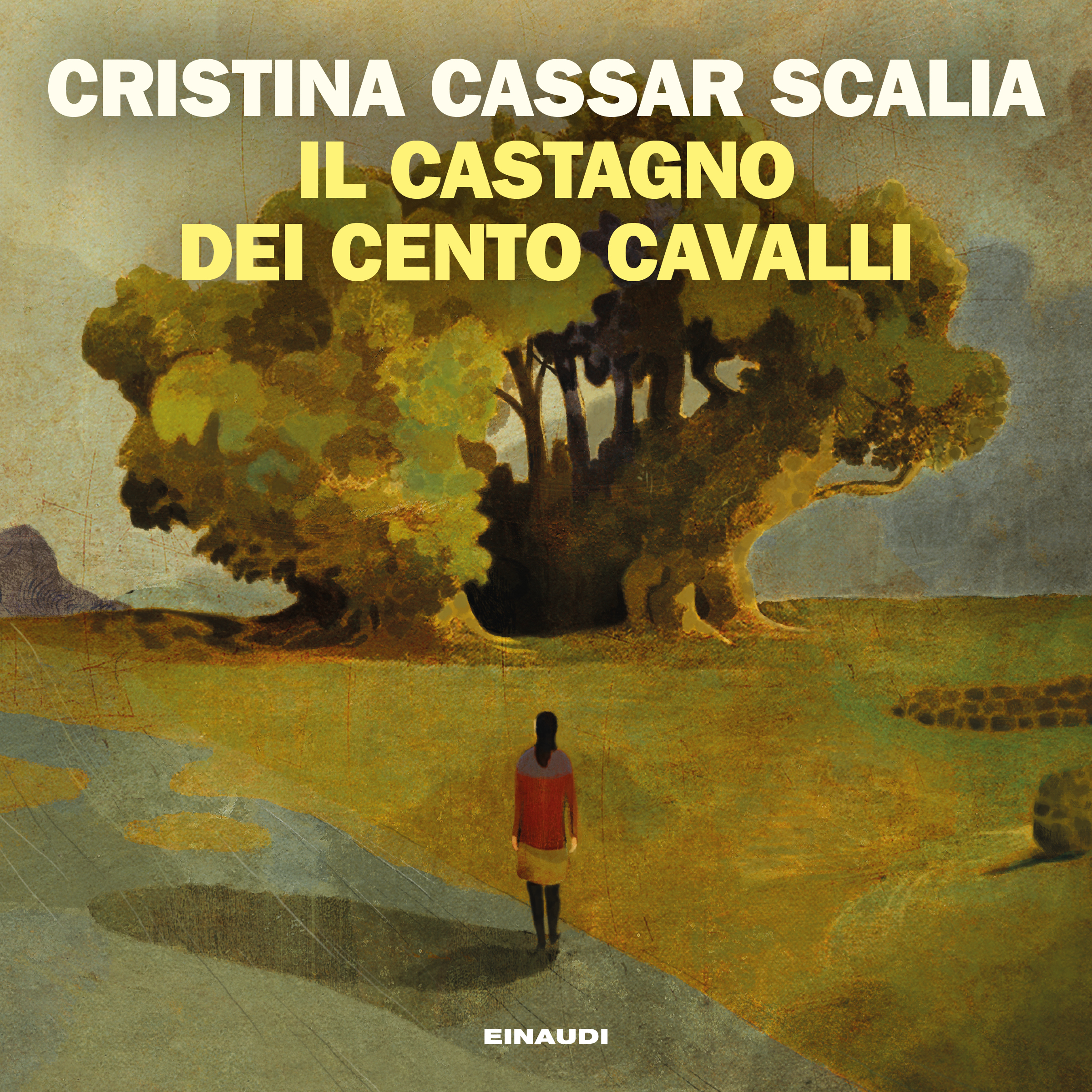 Copertina del libro Il Castagno dei cento cavalli di Cristina Cassar Scalia