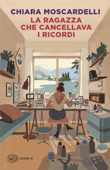 Copertina del libro La ragazza che cancellava i ricordi di Chiara Moscardelli