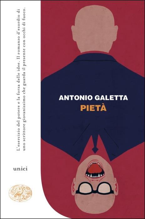 Copertina del libro Pietà di Antonio Galetta