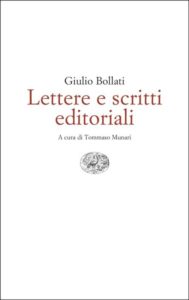 Copertina del libro Lettere e scritti editoriali di Giulio Bollati