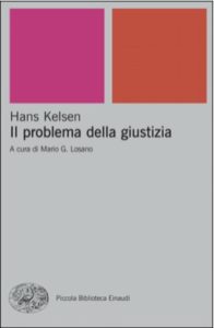 Copertina del libro Il problema della giustizia di Hans Kelsen