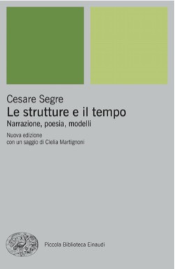 Copertina del libro Le strutture e il tempo di Cesare Segre