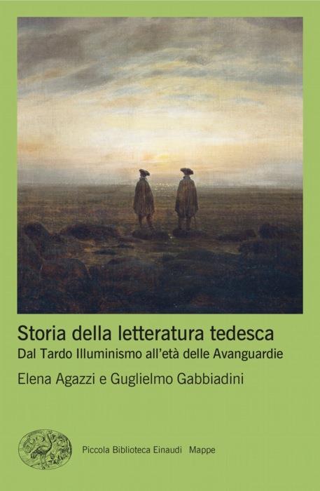 Copertina del libro Storia della letteratura tedesca di Elena Agazzi, Guglielmo Gabbiadini