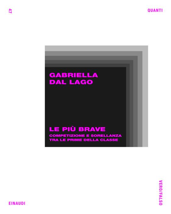 Copertina del libro Le piú brave di Gabriella Dal Lago