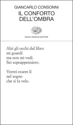 Copertina del libro Il conforto dell’ombra di Giancarlo Consonni