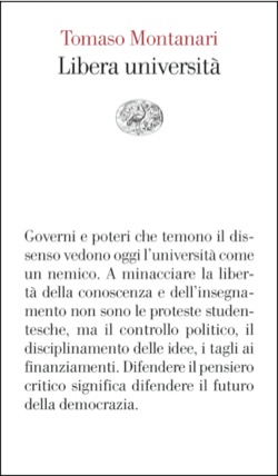 Copertina del libro Libera università di Tomaso Montanari